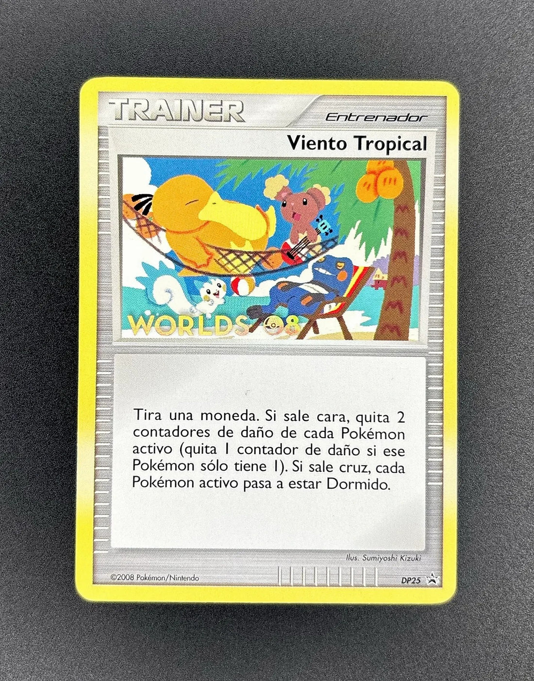 2008 Tropical Wind Spanish Viento Tropical Black Star Promo #DP25 Near Mint