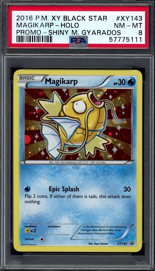 2013 Magikarp XY Promos #143 PSA 8